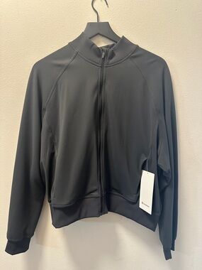 LULULEMON WONDER TRAIN track jacket *twill GGRE 12